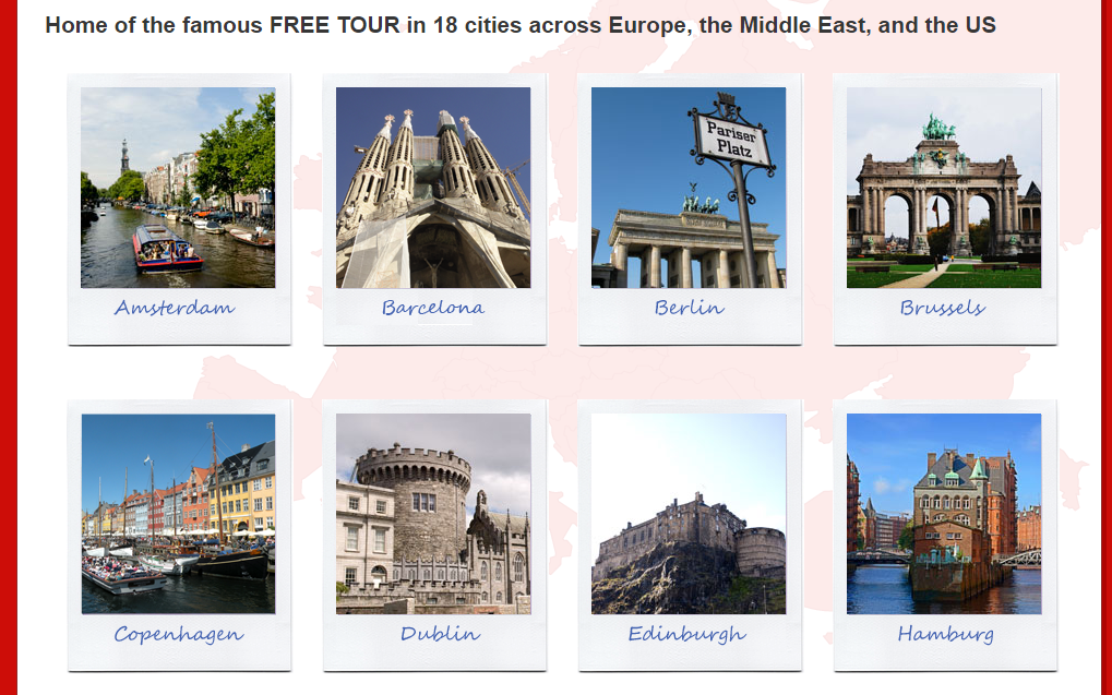 評價不錯的歐洲城市免費導覽資源