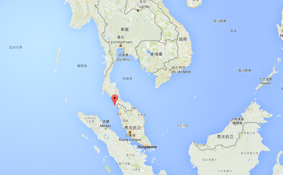 兰卡威岛位在马来西亚和泰国的交界、麻六甲海峡和安达曼海之间