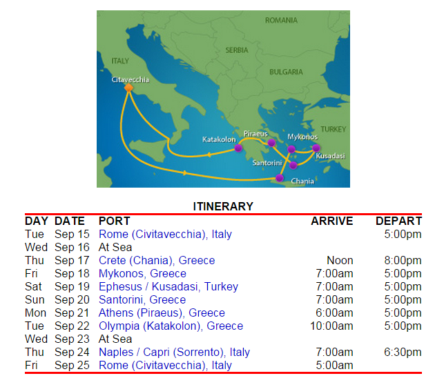 從羅馬出發，往東到土耳其，充實的 10 天行程