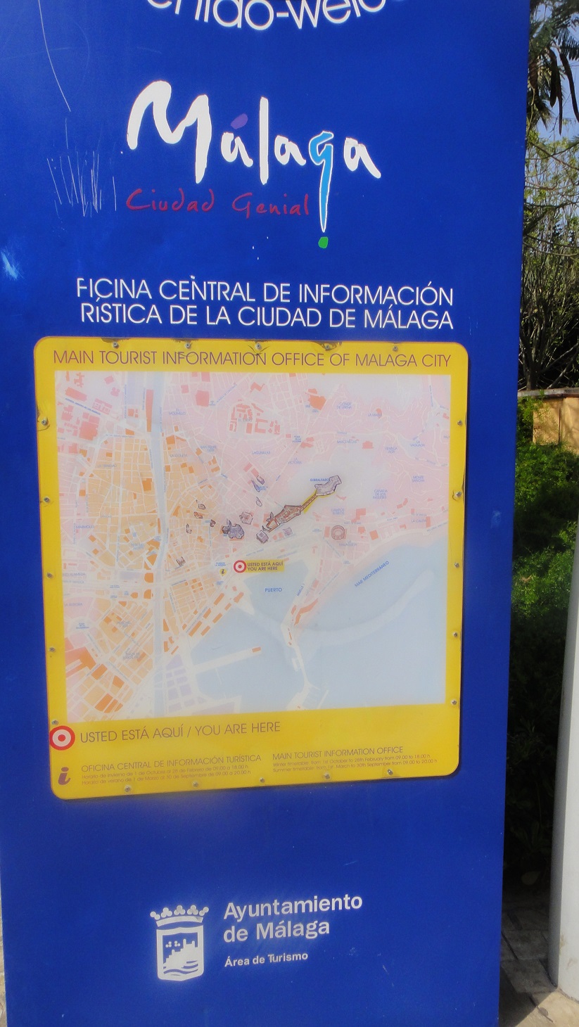 Malaga 的主要的觀光區都在附近