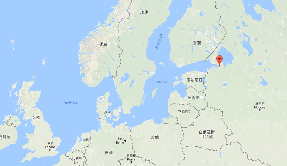 聖彼得堡的地理位置